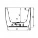 Hoesch Procasa Oval Badewanne, freistehend 180x80 Monoblock ohne Befüllung