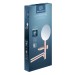 IS Beauty Bar Accessoires-Kombi. Alu+ M700 mit Spiegel d:320mm Rose