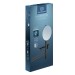 IS Beauty Bar Accessoires-Kombi. Alu+ M700 mit Spiegel d:320mm Silk Black