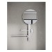 IS Beauty Bar Accessoires-Kombi. Alu+ M700 mit Spiegel d:320mm Silver