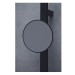IS Beauty Bar Accessoires-Kombi. Alu+ S700 mit Spiegel d:200mm Silk Black