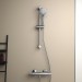 IS Brausethermostat AP CERATHERM25, Ausld. 80mm, Chrom