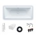 Kaldewei CONODUO 733 1800x800x430 Badewanne alpinweiß 235100010001