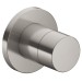 KE 2-Wege Umstellventil IXMO Pure 59556, rund, Edelstahl-finish