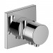 Keuco 2-Wege Umstellv. IXMO Comfort 59556, Schlauchanschl./Brauseh.,eckig,verchromt