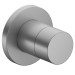 KE 2-Wege Umstellventil IXMO Pure 59556, rund, Aluminium-finish