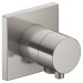 KE 3-Wege Umstellventil IXMO Comf.59548, Schlauchanschl., eckig, Edelstahl-finish