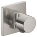 KE 3-Wege Umstellventil IXMO Pure 59548, Schlauchanschl./Brauseh.eckig,Nickel geb
