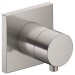 KE Absperrventil IXMO Comfort 59541, eckig, Edelstahl-finish