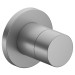 KE Absperrventil IXMO Pure 59541, rund, Aluminium-finish