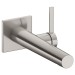 KE EHM WT-Mischer IXMO 59516, eckig Wandmontage, 265 mm, Edelstahl-finish