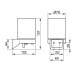 KE Lotionspender Aveno 14652,  mit Halter und Pumpe, verchromt