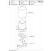 KE Lotionspender Aveno 14652,  mit Halter und Pumpe, verchromt