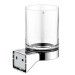 KE Glashalter Aveno 14650,  mit Echtkristall-Glas, verchromt