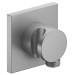 KE Schlauchanschluss IXMO 59592, mit Brausehalter, eckig, Aluminium-finish