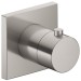 KE Thermostatarmatur IXMO 59553, eckig, Edelstahl-finish