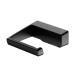 KE Toilettenpapierhalter Aveno 14662,  offene Form, schwarz matt