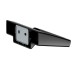 KE Toilettenpapierhalter Aveno 14662,  offene Form, schwarz matt