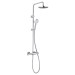 KLUDI LOGO BASIC THERMOSTAT DUAL SHOWER SYSTEM chrom