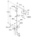 KLUDI LOGO BASIC THERMOSTAT DUAL SHOWER SYSTEM chrom