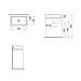 Laufen WT-Schale Living Square o.HL o.ÜL 600x340 LCC weiß