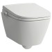 LF WC-Sitz+Deckel CLEANET MEDA Spülrandl. Wand-WC Silent Flush, weiß