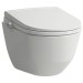 LF WC-Sitz+Deckel CLEANET PRO LITE Spülrandloses Wand-WC, weiß