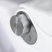 LF Dusch-T-WC wandh. RIVA 600x355x405 spülrandlos schwarz glänzend