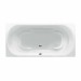 Acryl-Badewanne Kanaga 190 x 90 x 50cm weiss Bodenlänge 134,5cm, 340 Liter