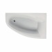 Acryl-Badewanne Silver 150 x 95 x 42,5cm weiss rechts Bodenlänge 111cm, 180 Liter