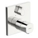 HA Funktionseinheit mit Dekorset Therm.- Brause-Batt. Hansaliving 8113, chrom