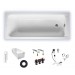 Wannenset Duravit D-Code Acryl-Badewanne 1700x700 700098000000000