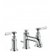 HG 3-Loch Waschtischarmatur 30 Axor Montreux Hebelgriff brushed nickel