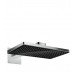HG Kopfbrause Rainmaker Select 460 1jet schwarz/chrom mit Brausearm 450mm