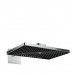 HG Kopfbrause Rainmaker Select 460 3jet schwarz/chrom mit Brausearm 450mm
