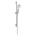 HG Brausenset Crometta Vario EcoSmart 9 l/min/Unica 650mm weiss/chrom
