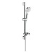 HG Brausenset Crometta Vario/Unica 650mm weiss/chrom mit Cassetta