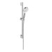 HG Brausenset Crometta 1jet EcoSmart 6 l/min/Unica 650mm weiss/chrom
