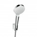HG Brausenset Crometta 1jet EcoSmart 9 l/min/Porter ws./chr.Brauseschl.1600mm
