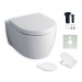 Geberit ICON spülrandloses, wandhängendes Tiefspül-WC 204060000 Abverkauf