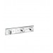HG Thermostat Unterputz RainSelect Fertigset 2 Verbraucher weiss/chrom