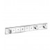 HG Thermostat Unterputz RainSelect Fertigset 5 Verbraucher weiss/chrom
