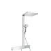 HG Showerpipe Raindance E 300 1jet 600 ST EcoSmart 9 l/min chrom