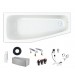 Ideal Standard Rocky Plus/S100 170x75 links Acryl-Raumsparbadewanne