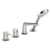 HA Fertigmontagset EHM für alle 4-Loch- Einbausets Hansadesigno 5312 chrom