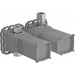 HA UP-Einbaukörper Thermostat-Batterie Hansamatrix 4403 0100, verchromt