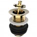 Victoria & Albert traditioneller Waschbecken-Überlauf KIT21 polished brass