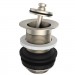 Victoria & Albert traditioneller Waschbecken-Überlauf KIT21 brushed nickel