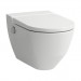LF Wand-Tiefspül-Dusch-WC CLEANET NAVIA 580x360mm spülrandlos weiß matt