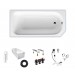 Kaldewei Advantage Saniform V4 1600x700 Badewanne Stahl-Email 192400010001